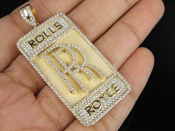 Vintage Gold Plated Silver 925 Pendant 