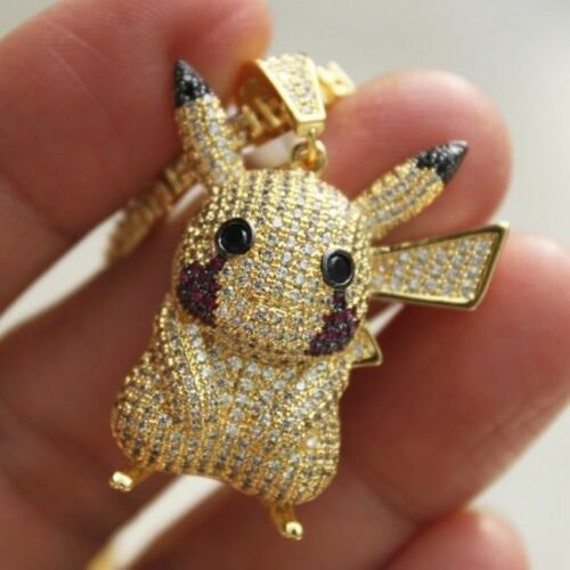 Iced out pikachu deals