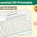 Essential Oil Printable, Essential Oil Journal, Binder Pages, Essential ...