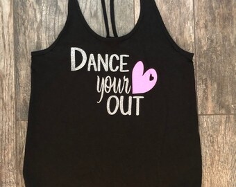 Dance your heart out- graphic tank