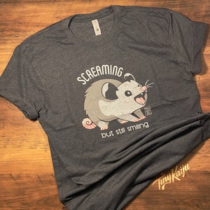 Screaming But Still Smiling T-shirt