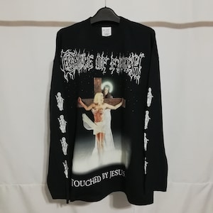 Vintage Wiege des Filths 2000 ungetragen Jesus Gothic Megadeth Sepultura Marilyn Manson Entombed Suffocation Napalm Death Kannibal Body Shirt