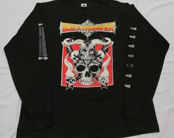 Vintage Bolt Thrower 90s Long Sleeve / Death Metal / Warmaster