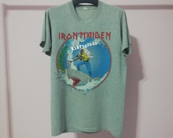 Vintage Iron Maiden 80s West Coast / Metallica / Megadeth / Rolling Stones / Van Hale