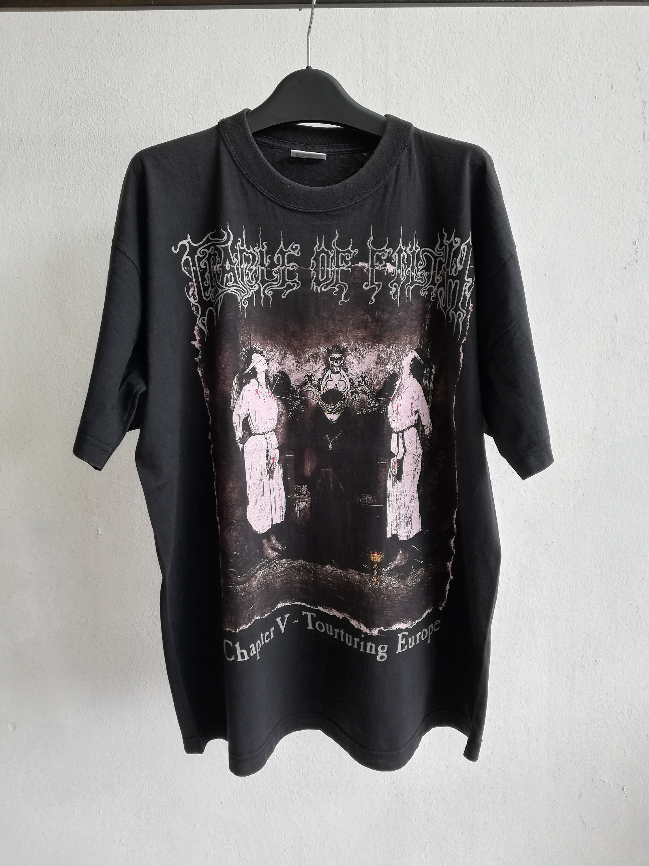 Vintage Cradle of Filth 90s T-shirt - Etsy