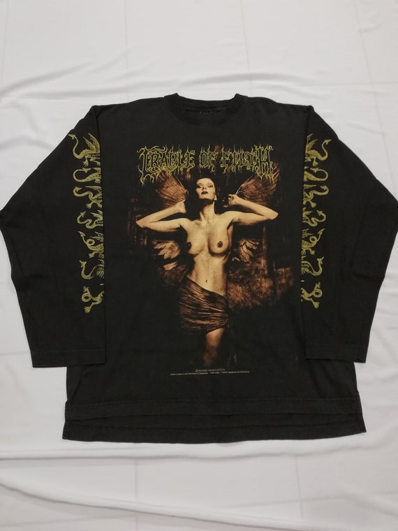 Vintage Cradle of Filth 90s long Sleeve / Vampire 