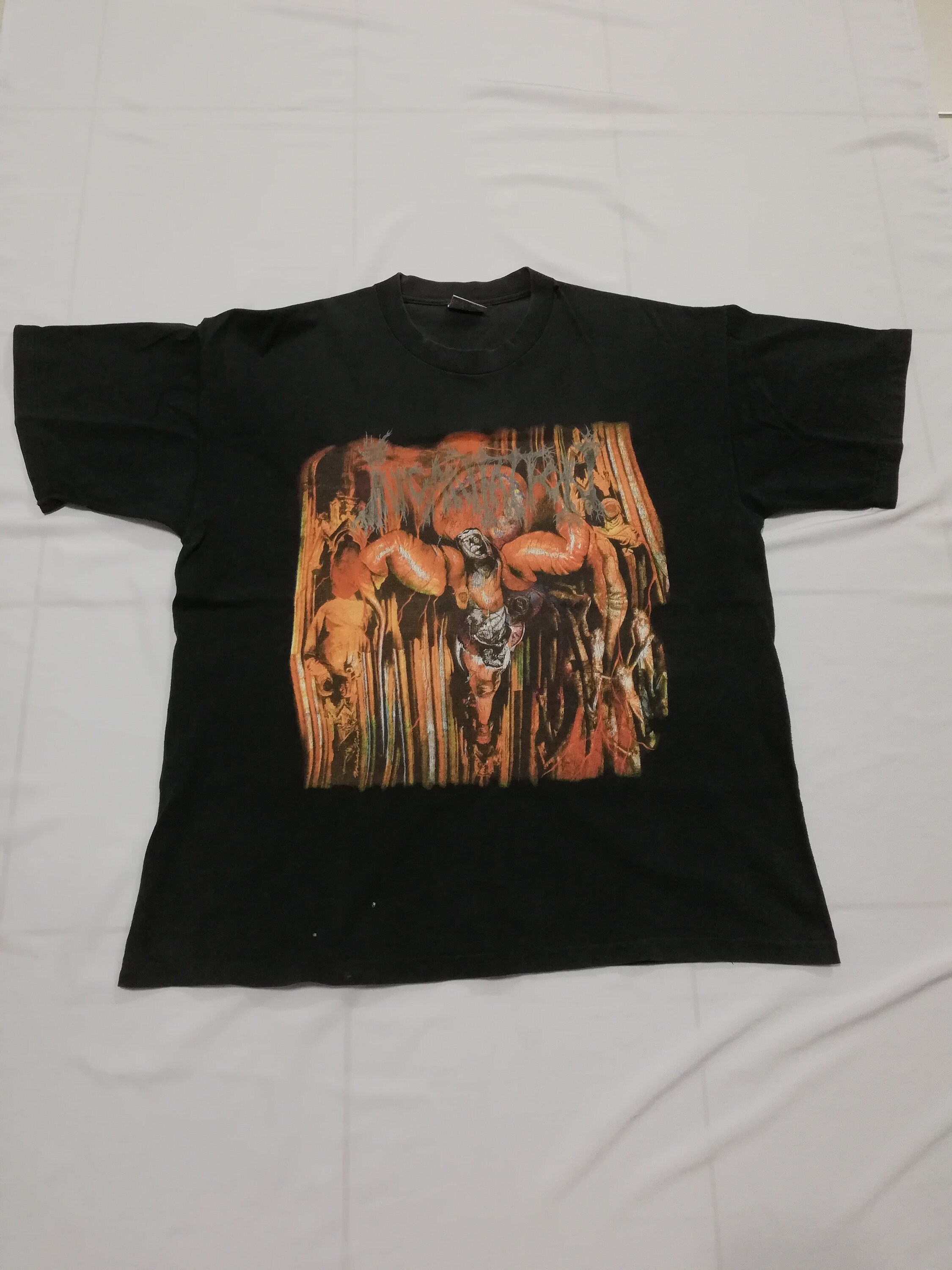 Vintage Incantation 90s T-shirt/ Death Metal / Immolation