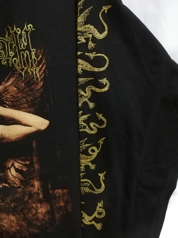 Vintage Cradle of Filth 90s long Sleeve / Vampire… - image 5