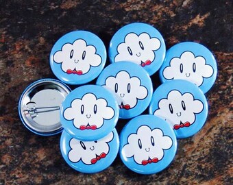 Original Bumby the Cloud Button