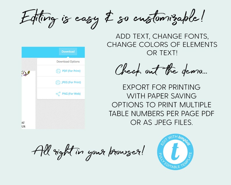 Save The Date Template PRINTABLE Personalized Save the Date Cards Save the Date Card Digital Download Save the Date Postcard