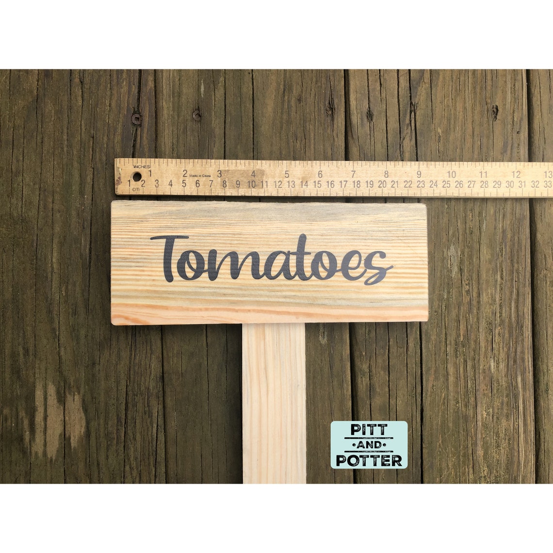 Vegetable Garden Stakes Custom Garden Markers Zen Garden Etsy