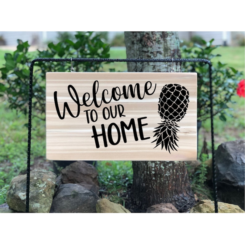 Swinger Sign Upside Down Pineapple Decor Swinger Lifestyle Etsy