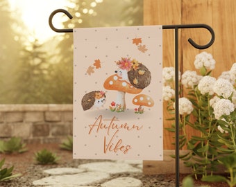 Autumn Vibes Garden Flag, Fall Decor, Outdoor Fall Home Decortation, Fall Decor for Home, Fall Decor for Front Porch, Autumn Decor