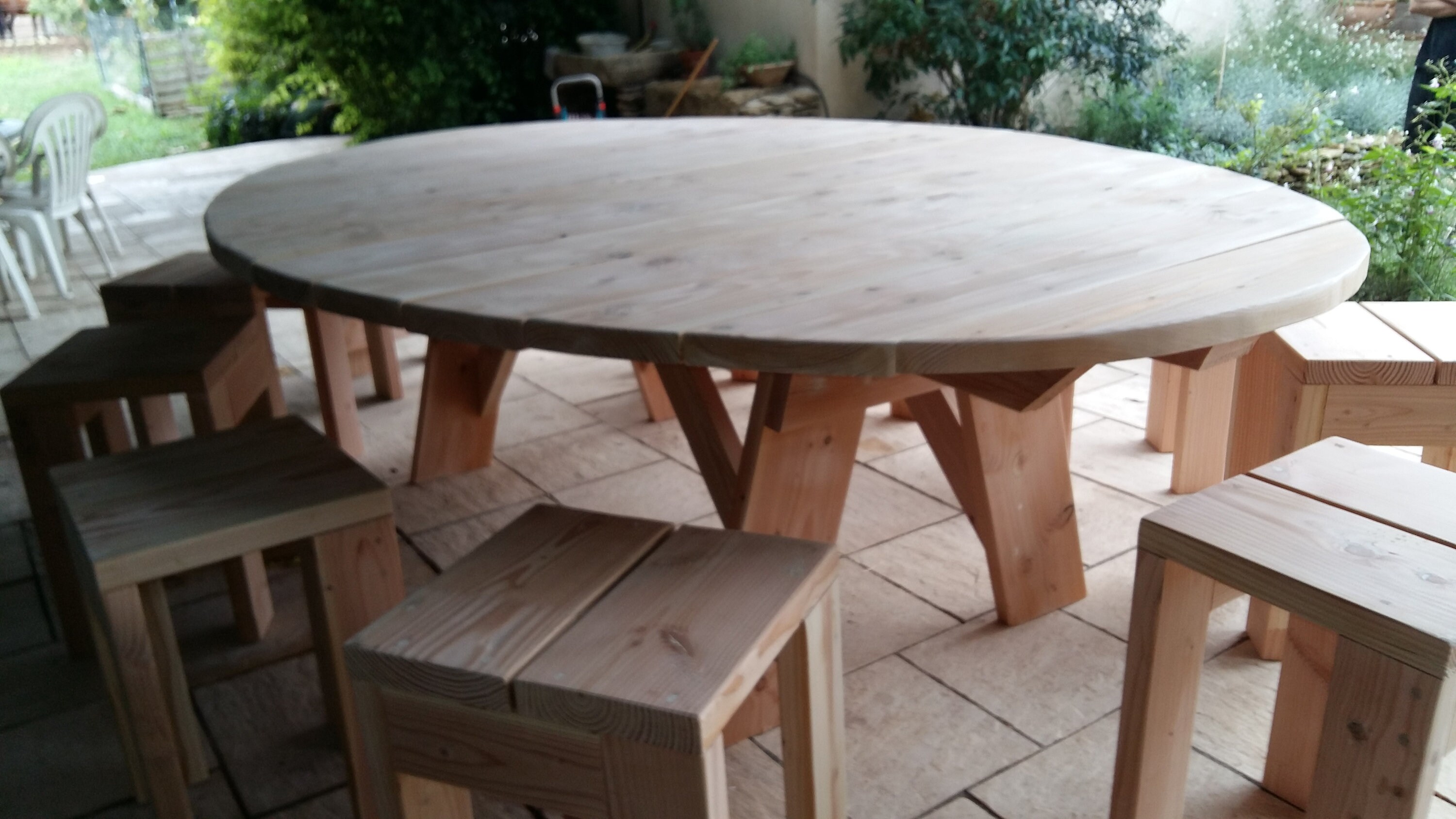 Table Ovale 14 Personnes 3 M 2 M