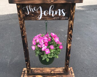 Hanging Basket Stand