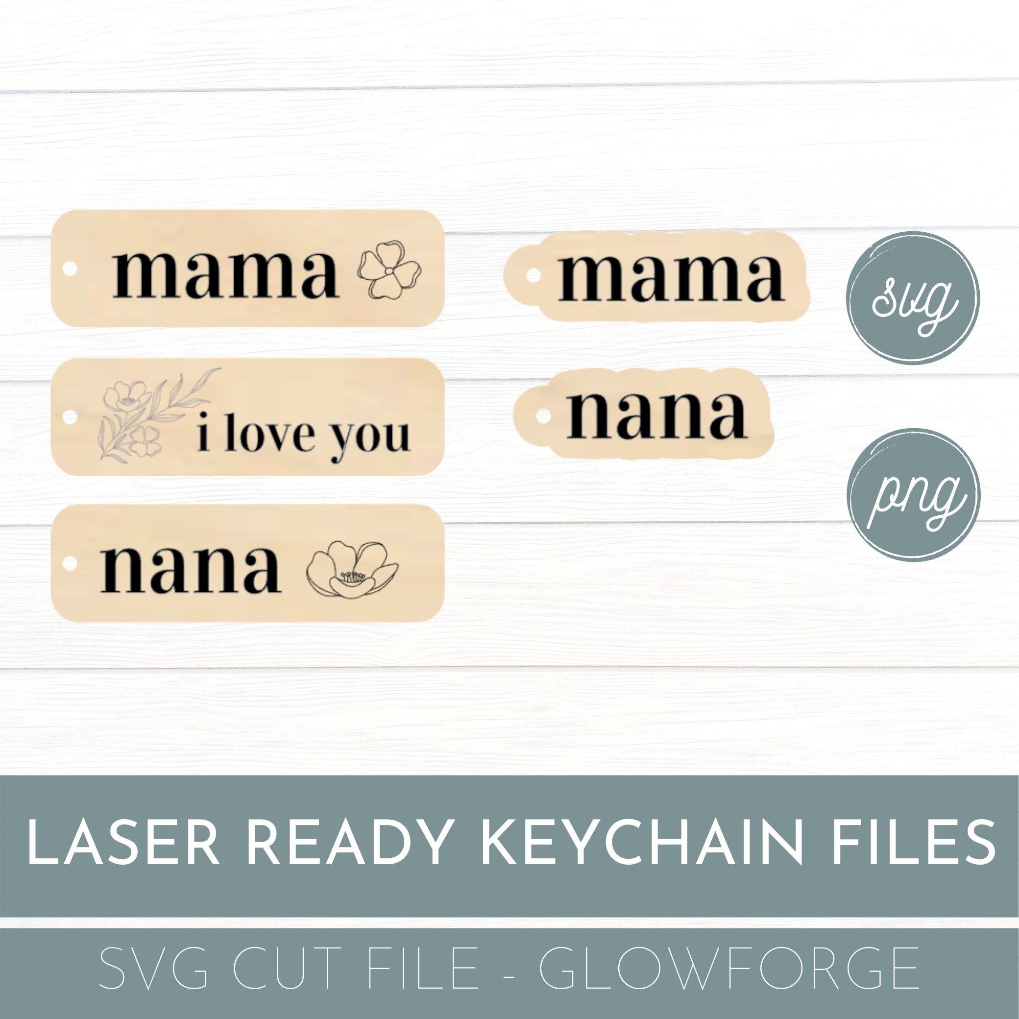 Download Mother's Day Keychain Digital File Mother's Day | Etsy