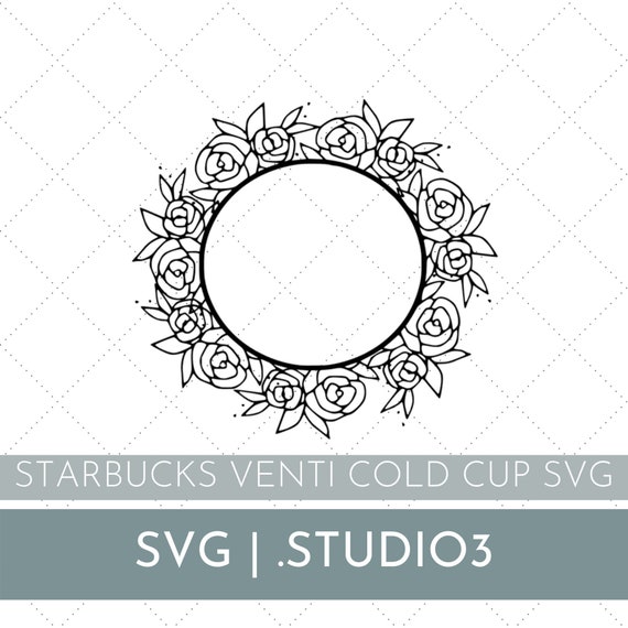 Download Floral Starbucks Cup Svg Starbucks Cold Cup Svg File Etsy