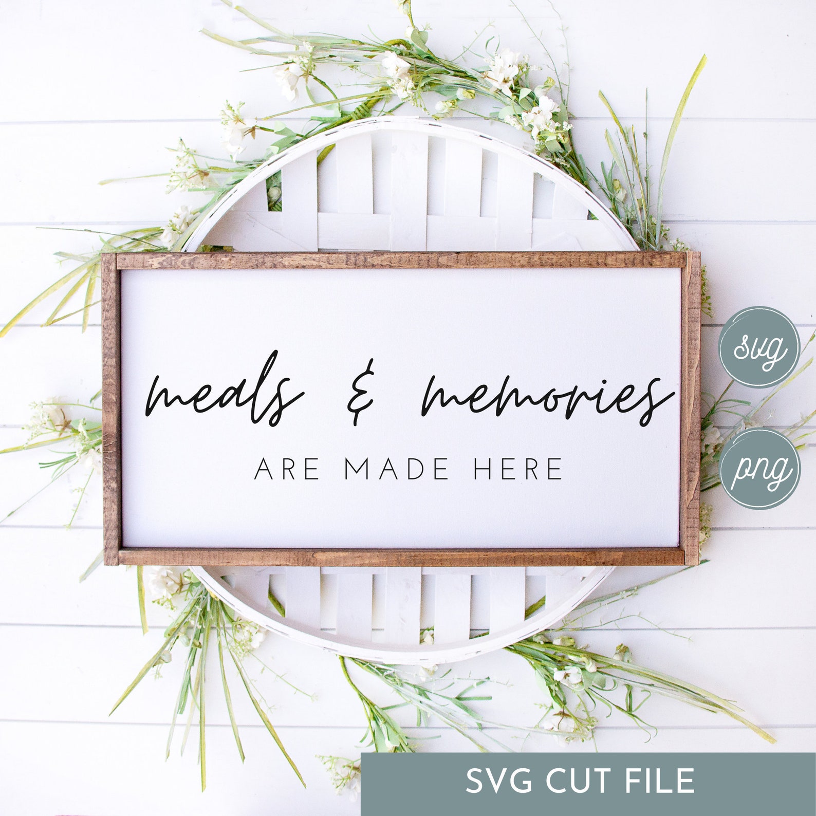 Meals and Memories Made Here SVG meals memories svg memories Etsy