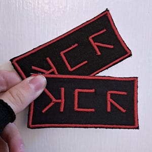 My Chemical Romance Keposhka MCR Iron On Embroidered Patch