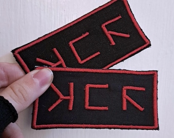 My Chemical Romance Keposhka MCR Iron On Embroidered Patch