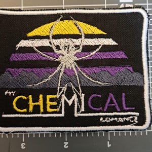 Danger Days My Chemical Romance Sunset Iron On Embroidered Patch (Pride Variants Available) image 4