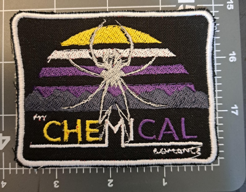 Danger Days My Chemical Romance Sunset Iron On Embroidered Patch (Pride Variants Available) image 4