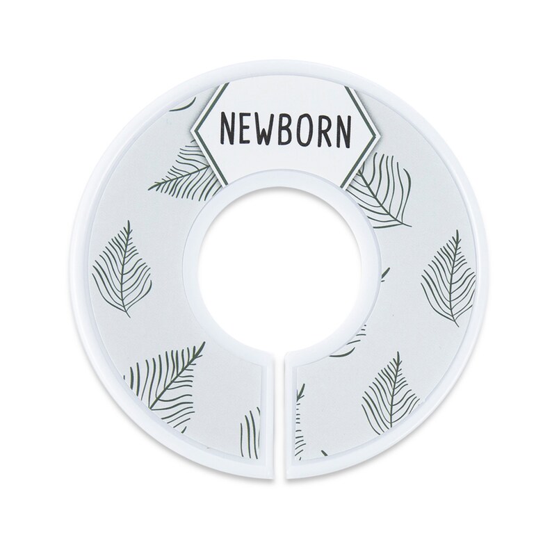 Unisex Baby Hangers and Closet Dividers Nursery Organizer Etsy