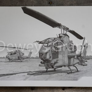 AH-1F Cobra Aviation Print