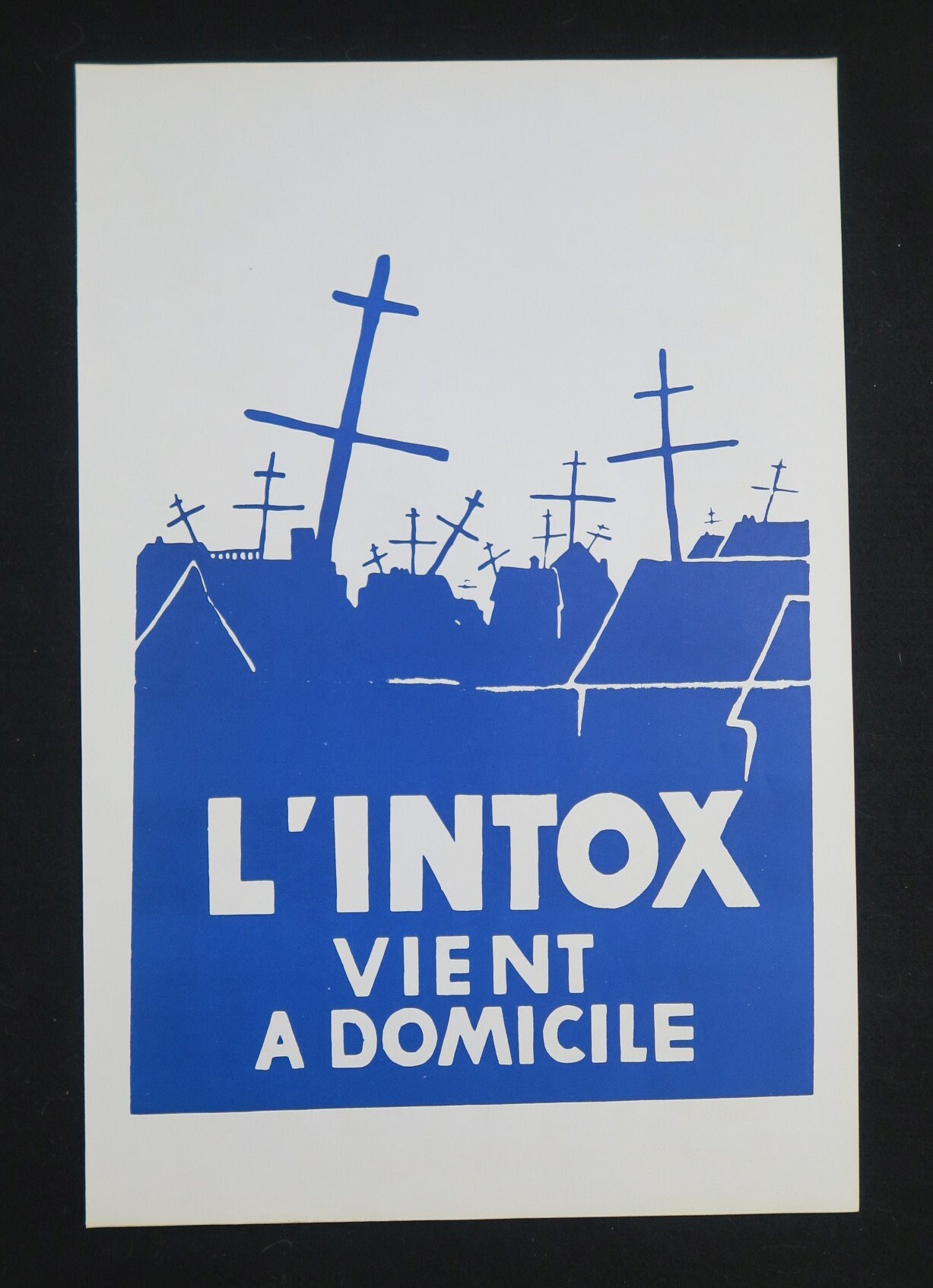 Affiche Mai 68 - L'intox Vient à Domicile Poster May 1968