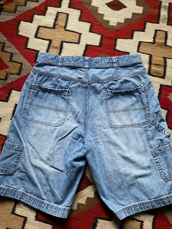 1990s baggy gap shorts measured 35”x11” - image 2