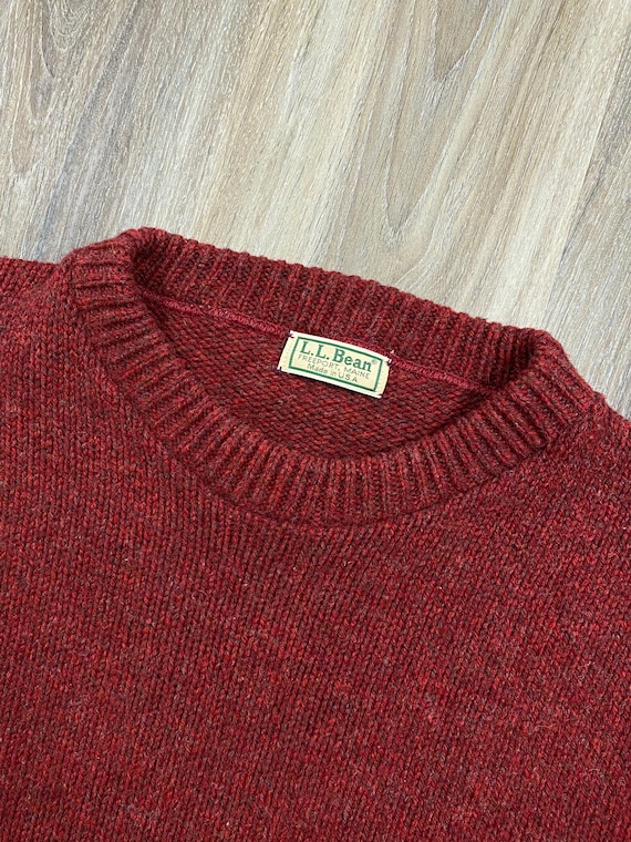 ll bean wool cardigan