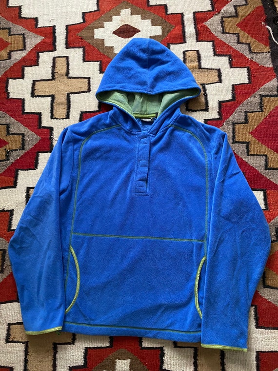 90s y2k fleece hoodie size large