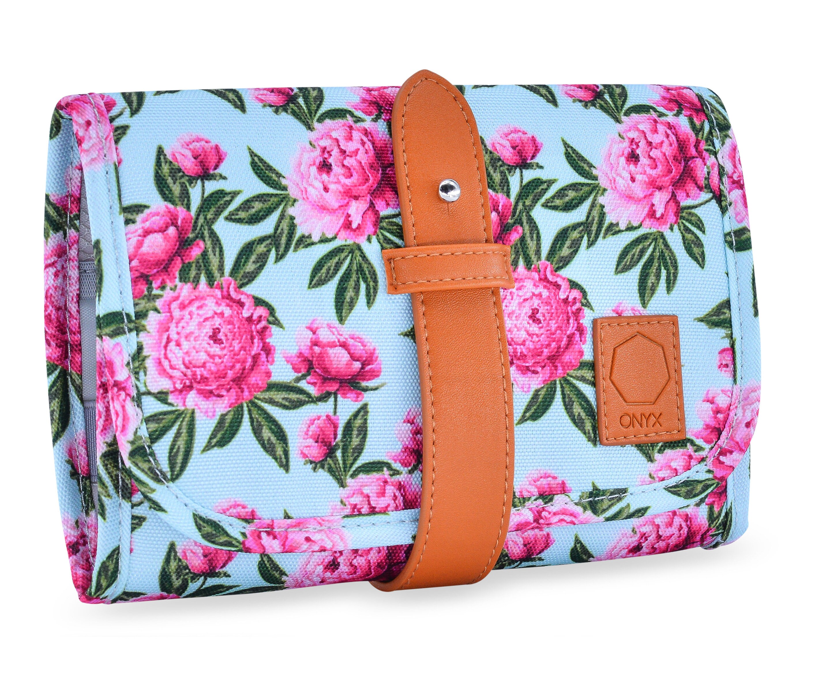 Floral Electronics Organizer Bag Portable Travel Accessories Etsy