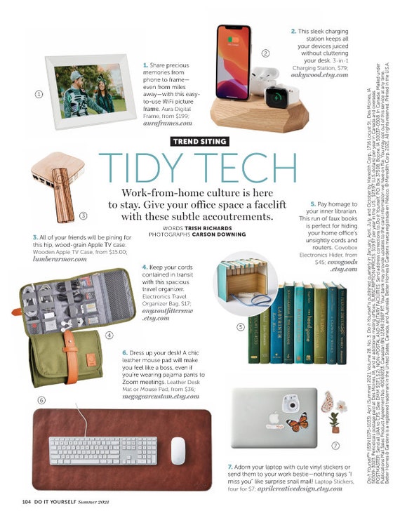 electronics organizer for home