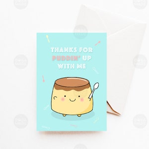 Boba Tea Card / Tarjeta de té burbuja / Tarjeta de humor / Perdóname tarjeta / Tarjeta de agradecimiento divertido