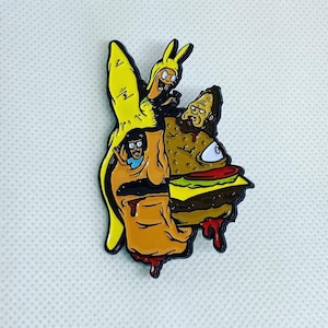 Bob’s New Crazy Burger Yellow Pin