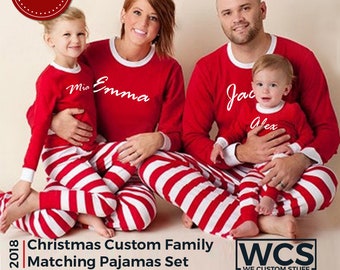 personalized christmas family matching pajamas set youth children infant toddler baby dog pjs elf pajamas family christmas outfit - Family Pajamas Christmas personalized christmas family matching pajamas set youth children infant toddler baby dog pjs elf pajamas family christmas outfit - Family Pajamas Christmas