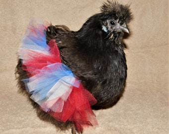 Patriotic Chicken tutu