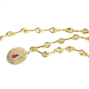 30cm - 5.5x16mm Dainty Chain / Handmade / Handmade Craft Supplies / Nickel Free / Gold Plated over Brass / ucg16