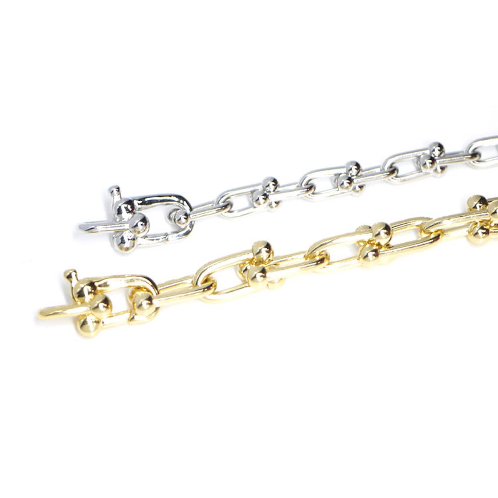 Gold Chain Clasps / Basic Supplies / Fastener / Nickel Free / Etsy