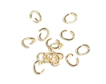 Choose the Color / Thickness 0.6mm C Jumping Ring 3g（approx.146 pieces）/ Brass / Jewelry Making / Cring