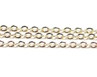 1 Meter / Choose the Color / 1.69 * 2.0mm / Brass Chain / 235
