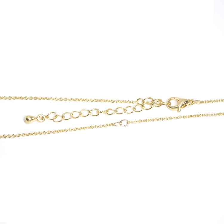 Choose the Connector Chain Length ＋ Extension Chain / Jewelry Making / Gold Plated Brass / Necklace Chin / 1piece / eag09