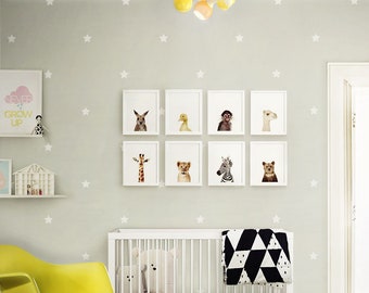 Peel and Stick, Removable Star Wall Stickers - Star Wall Decals - Removable Star Stickers - Star Wall Decals - Vinyl Decals D042