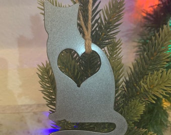 Cat Love Ornament