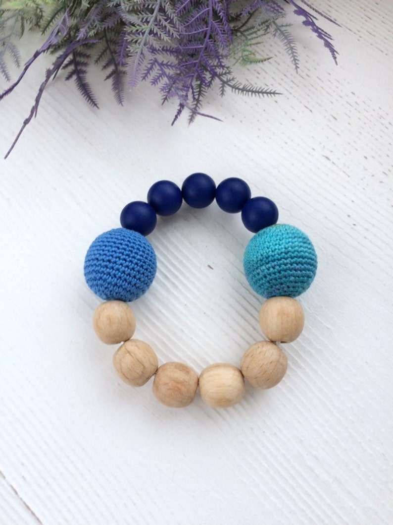 4 month old toy / Baby rattle / New baby boy gift / Baby Etsy