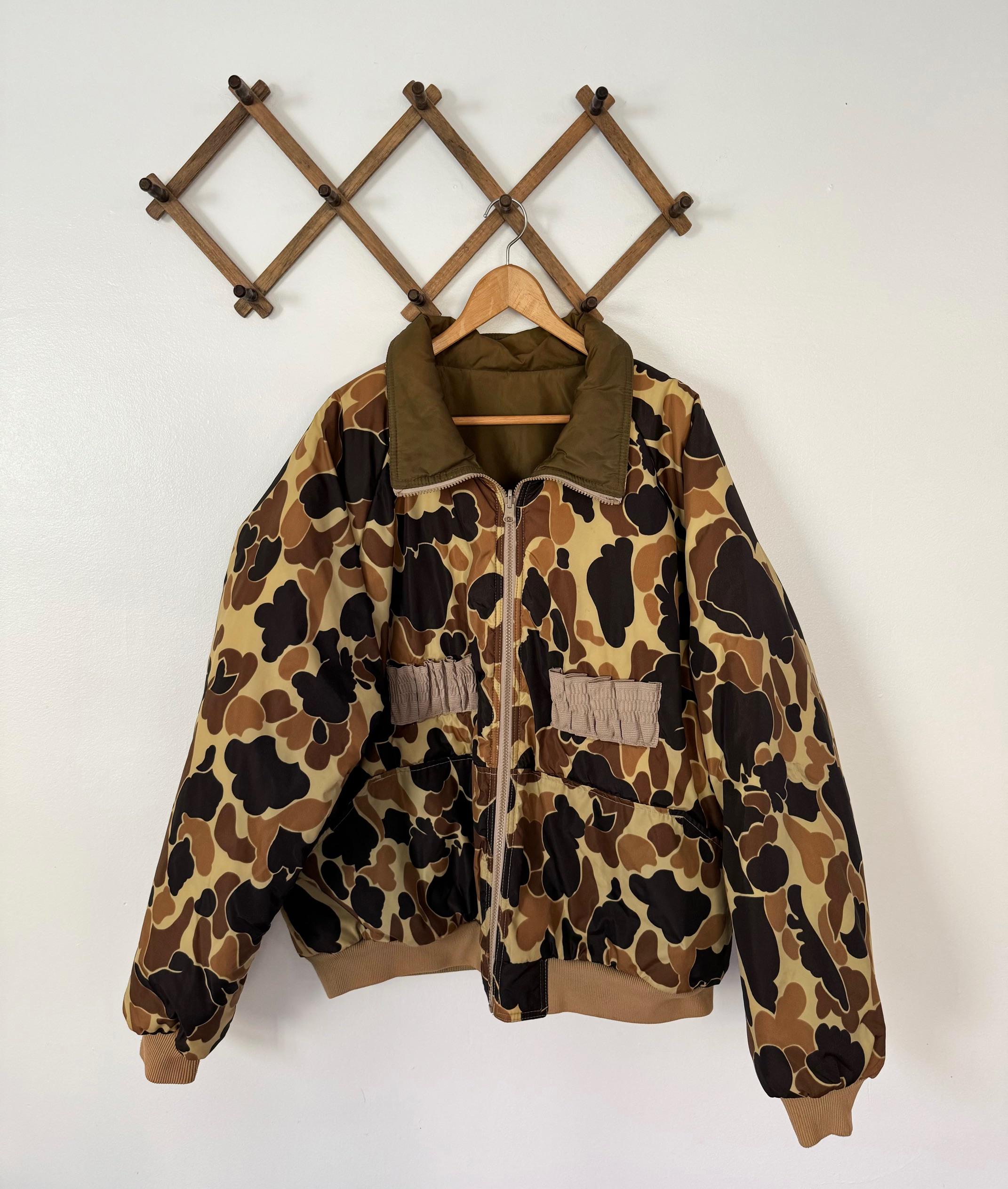 Vintage Columbia Reversible Camo Puffer Coat - Etsy