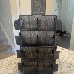 Sticker/Craft Display Shelf w/Middle Divider (Physical Item)