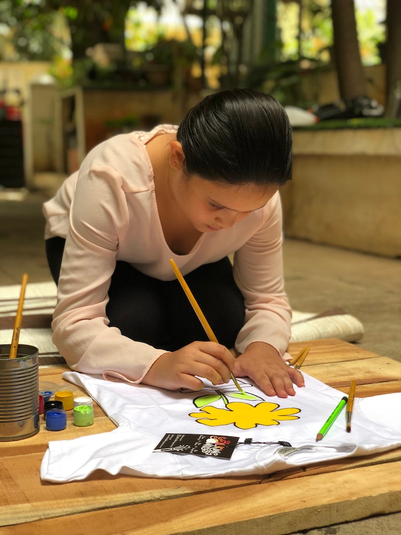 DIY Tshirt Painting Kit for Kids Fun Tshirt Art Kit for Etsy