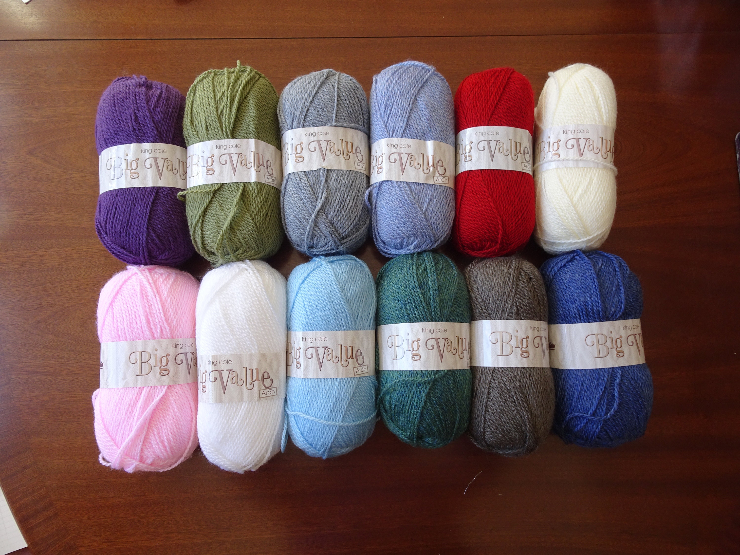 King cole big shop value aran